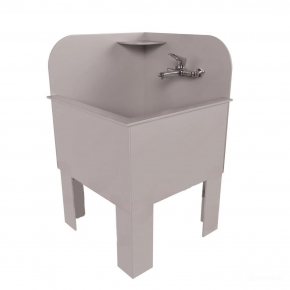 Ванна моповая угловая 40*60см со смесителем